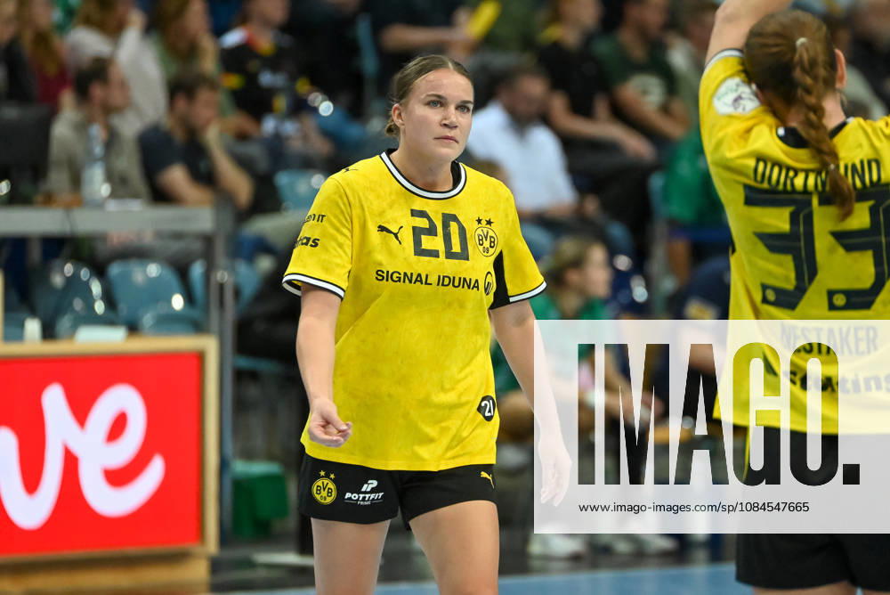 Merel Freriks, Borussia Dortmund, 20 GER, VfL Oldenburg vs. Borussia Dortmund, ALSCO Women s Handball Bundesliga, Matchday 6, 2026–2027 Season, October 14, 2026, GER, VfL Oldenburg vs. Borussia Dortmund, ALSCO Women’s Handball Bundesliga, Matchday 6, 2026–2027 season, October 14, 2026, Oldenburg