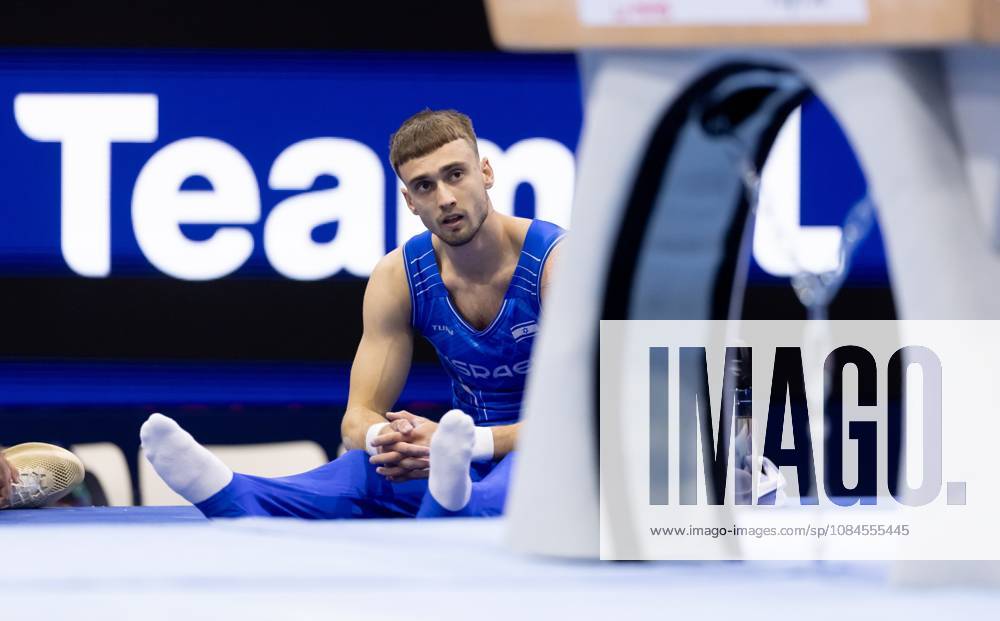 ROTTERDAM - Ilia Liubimov of the Israeli gymnastics team during podium training at the World Championships in Ahoy Rotterdam. IRIS VAN DEN BROEK ANP ANPxSportx IVx 572515655 originalFilename: 572515655