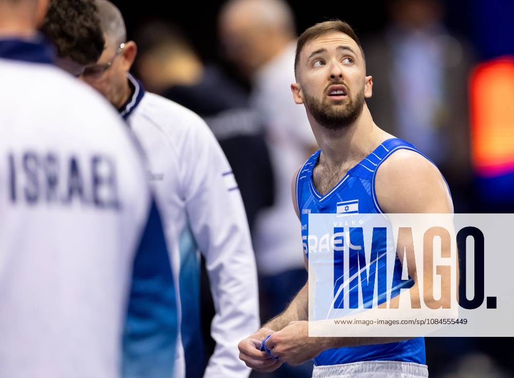 ROTTERDAM - Artem Dolgopyat of the Israeli gymnastics team during podium training at the World Championships in Ahoy Rotterdam. IRIS VAN DEN BROEK ANP ANPxSportx IVx 572515892 originalFilename: 572515892