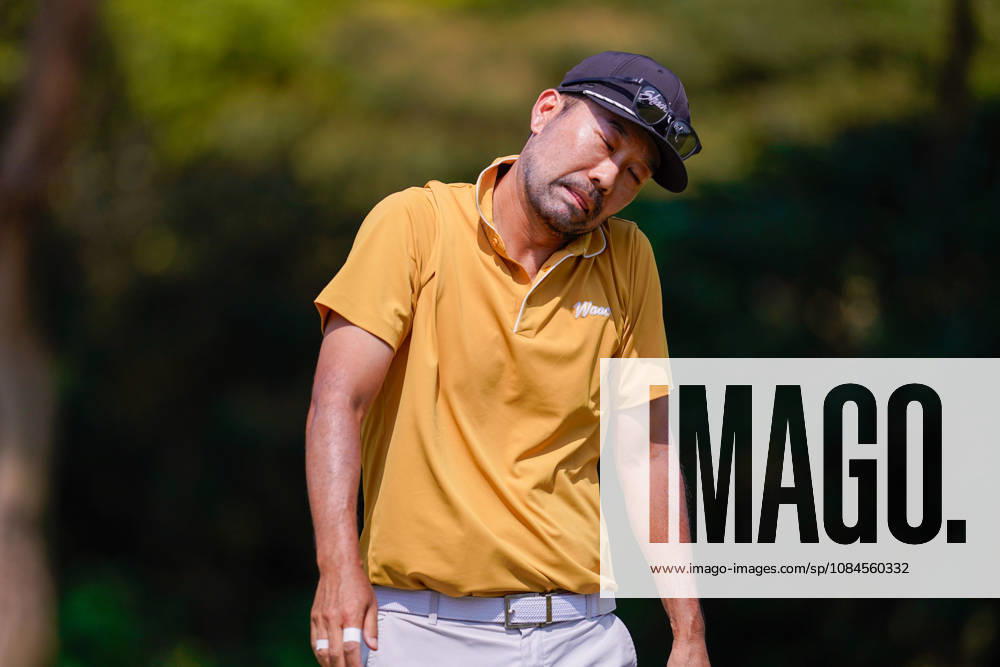 SJM Macau Open 2026 - Day 1 Korean-American golfer Kevin Sangwook Na during the SJM Macau Open 2026 golf tournament at the Macau golf and country club on October 15, 2026 in Macau. (Photo by Vernon Yuen Nexpher Images) MACAU