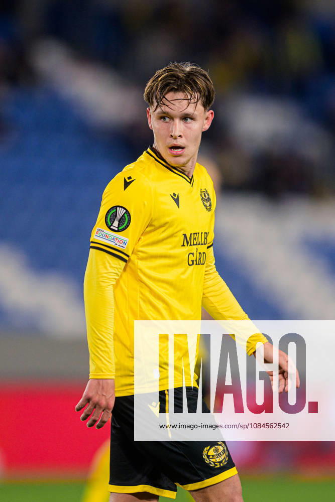 Mads Enggard of Mjällby looks dejected during the UEFA Conference League soccer match between Mjällby and Inter Club d Escaldes on October 15, 2026 in Helsingborg. Photo by Christoffer Borg Mattisson, BILDBYRÅN COP 261 CB0562 soccer football fotball UEFA Conference League Conference League Mjällby in bbeng depp
