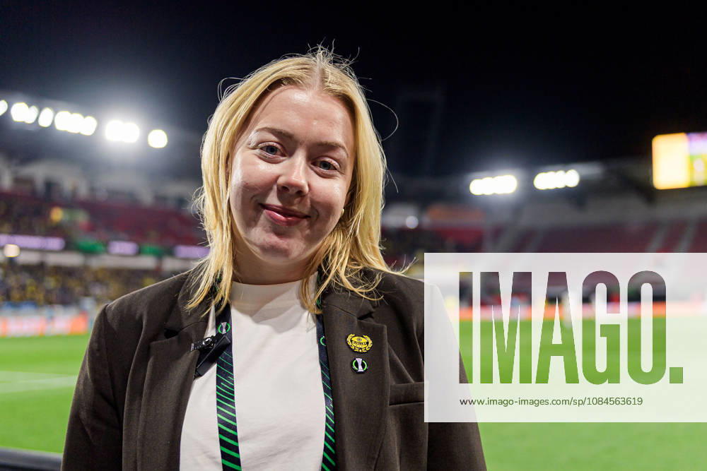 Selma Ernestrand, Head of Security for Mjällby, during the UEFA Conference League soccer match between Mjällby and Inter Club d Escaldes on October 15, 2026 in Helsingborg. Photo by Christoffer Borg Mattisson, BILDBYRÅN COP 261 CB0562 soccer football fotball UEFA Conference League Conference League Mjällby in BBENG soccer football fotball UEFA Conference League Conference League Mjällby in BBENG