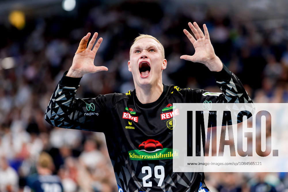 Kiel, October 15, 2026; Handball, 2026–27 Bundesliga 1, THW Kiel vs. Rhein-Neckar Löwen, David Späth (Rhein-Neckar Löwen), 29