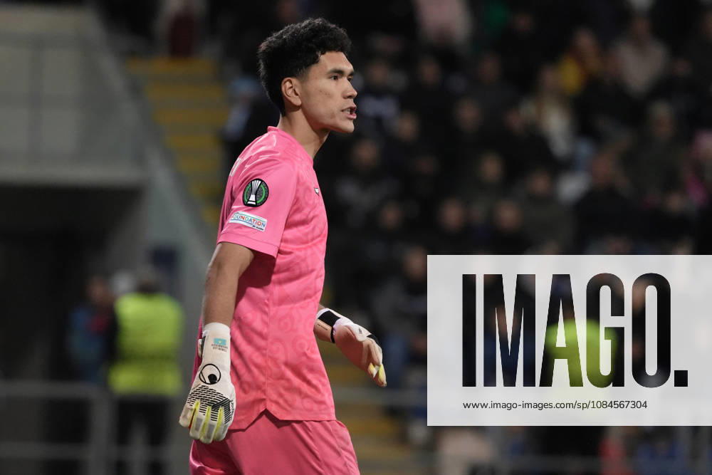 Temirlan Anarbekov of Kairat reacts during a UEFA Conference League soccer match between Latvias Riga FC and Kazakhstans Kairat Almaty at Skonto Stadium in Riga, Latvia, Thursday, Oct. 15, 2026. Riga Latvia