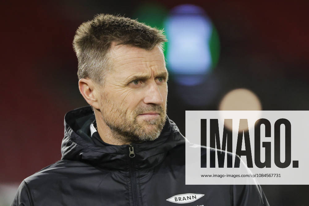 Soccer, Conference League 2026 Brann Lincoln Red Imps Bergen 20261015 Brann coach Eirik Horneland before the Conference League soccer match between SK Brann and Lincoln Red Imps at Brann Stadium. Photo by Paul S. Amundsen, NTB, Bergen, Norway. . RESTRICTED USE FOR BETTING COMPANIES