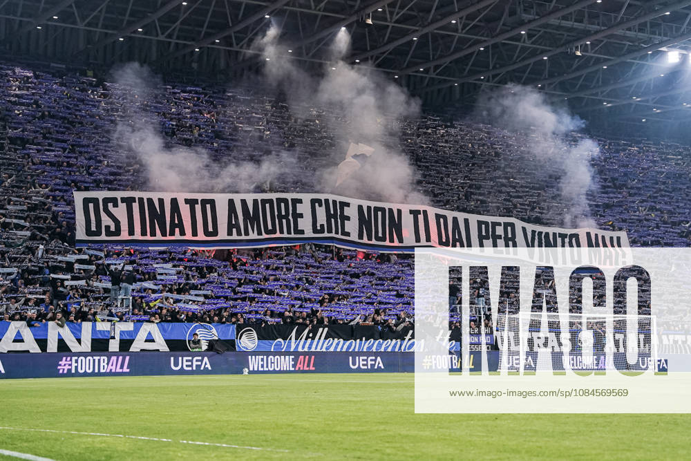 Atalanta Fans during the UEFA Conference League 2026 27 league phase football match between Atalanta BC and Pafos FC at Stadio di Bergamo on October 15, 2026 in Bergamo, Italy