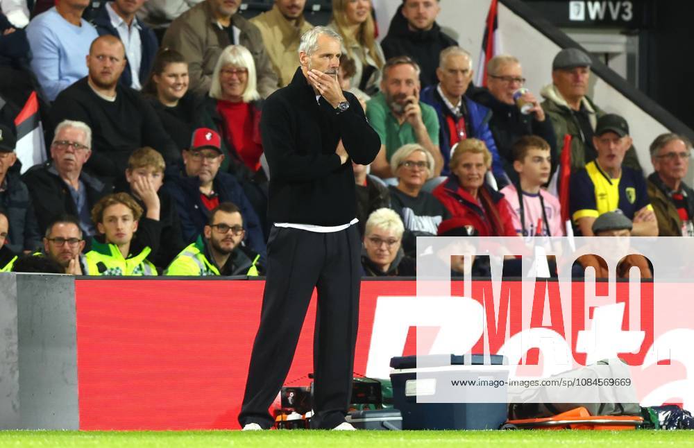 AFC Bournemouth manager Marco Rose shows a look of dejection Bournemouth v Sturm Graz, UEFA Europa League, Football, Vitality Stadium, Bournemouth, UK - 15 Oct 2026Bournemouth Vitality Stadium United Kingdom