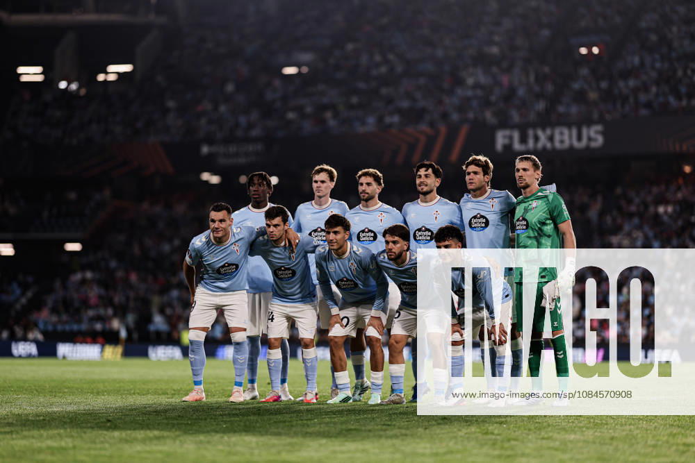 Celta Vigo squad in action during the UEFA Europa League 2026 27 League Phase MD2 match between Celta de Vigo and Juventus at Estadio de Balaidos. UEFA Europa League 2026 27 League Phase MD2 Celta De Vigo X Juventus - ZUMAe141 20261015_zsp_e141_019