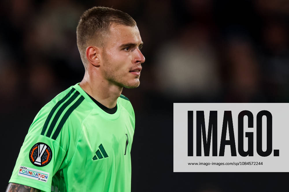 Levski Sofia goalkeeper Svetoslav Vutsov looks on during the UEFA Europa League 2026 27 League Phase MD2 match between N.E.C. Nijmegen and PFC Levski Sofia at Goffertstadion on October 15, 2026 in Nijmegen, Netherlands.