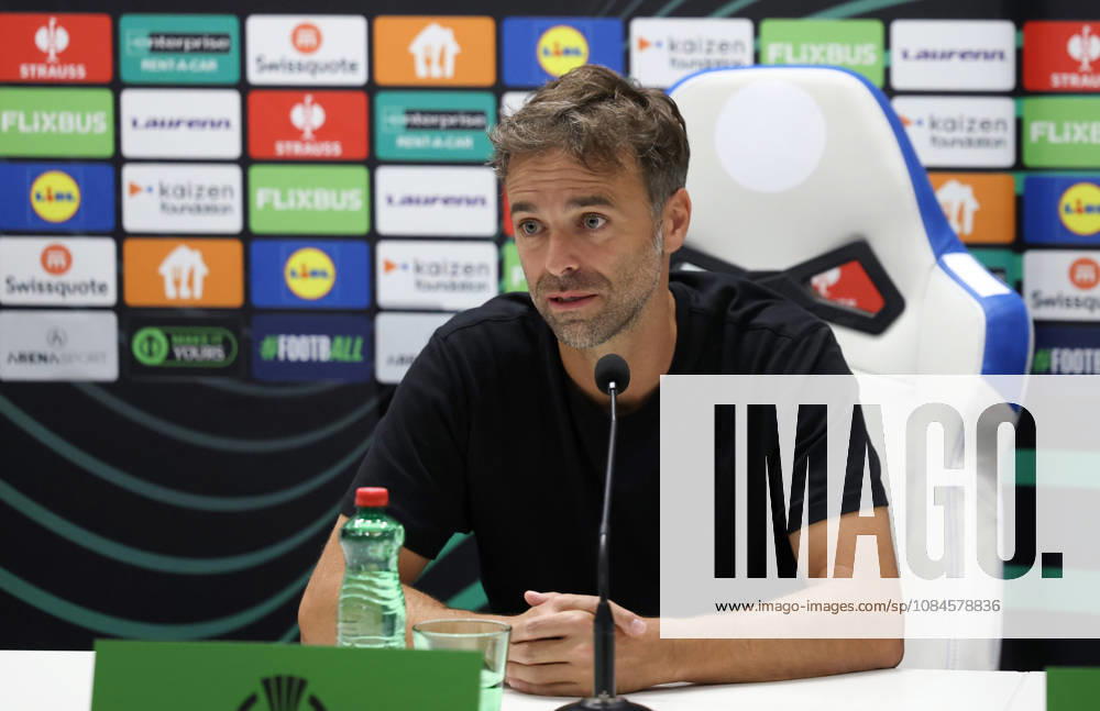 HNK Hajduk Split v AFC Ajax - UEFA Conference League 2026 27 League Phase MD1 Hajduk Split Head Coach Gonzalo Garcia speaks during a press conference, PK, Pressekonferenz after the UEFA Conference League 2026 27 League Phase MD1 match between HNK Hajduk Split and AFC Ajax at Stadion Poljud on October 15, 2026 in Split, Croatia. IvoxCagalj PIXSELL