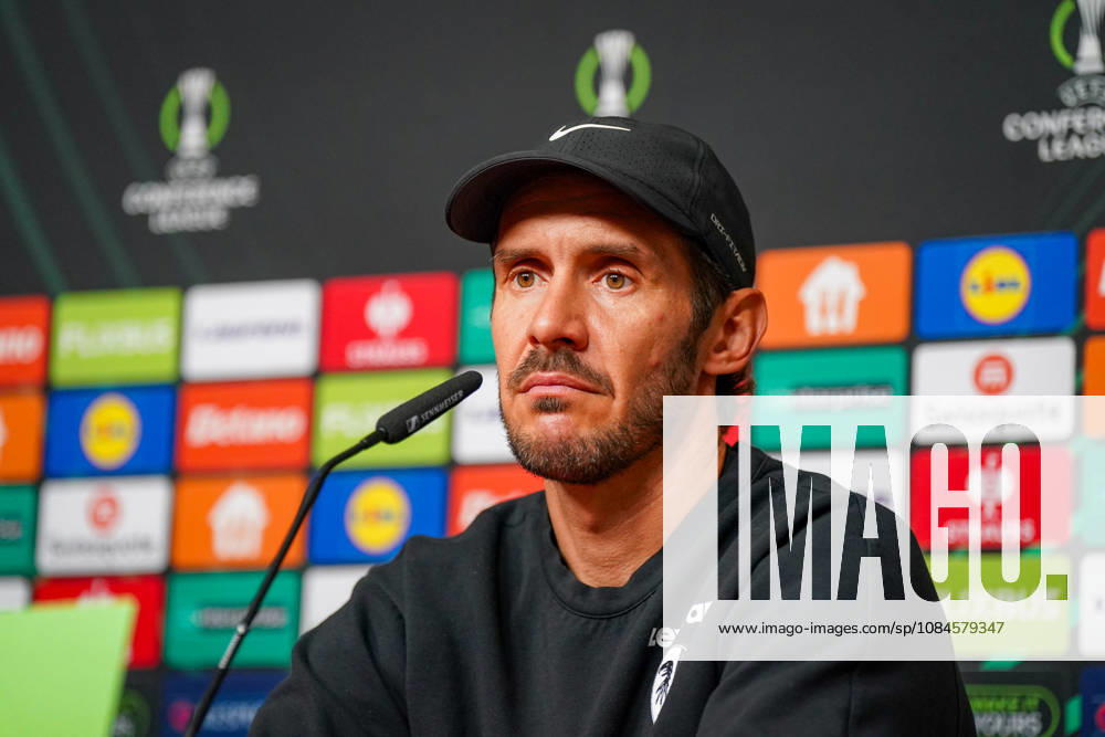 Germany Soccer UEFA Conference League 2026–2027, Matchday 1: SC Freiburg vs. FK Jablonec, Europa-Park Stadium, Freiburg; Julian Schuster, Coach, SC Freiburg; facial expressions, emotions, press conference, media