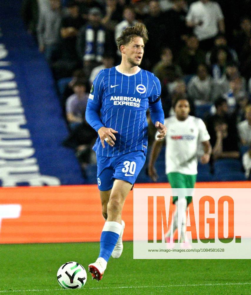 Michael Svoboda of Brighton during the UEFA Conference League match between Brighton and Hove Albion and Kuano Zalgiris at the American Express Stadium , Brighton , UK - 15th October 2026 Brighton & Hove Albion vs Kuano Zalgiris UEFA Conference League Football, Amex Stadium, Sussex, United Kingdom - 15 Oct 2026Brighton Amex Stadium Sussex United Kingdom Editorial use only. No merchandising. For Football images FA and Premier League restrictions apply inc. no internet mobile usage without FAPL license - for details contact Football Dataco
