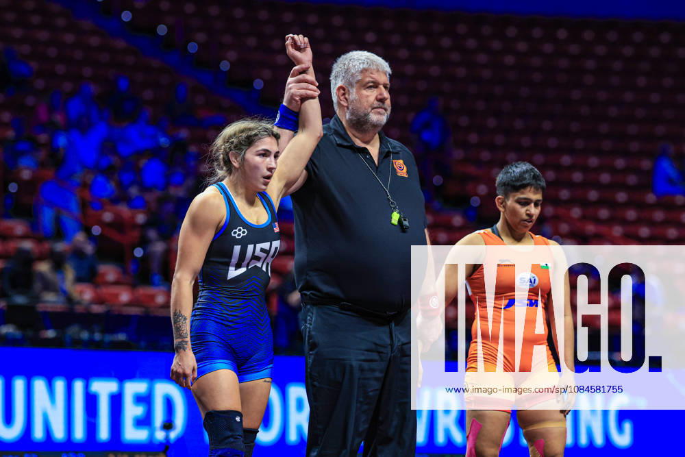 U23 World Championships, 53 kg, Women s Weight Class: Cristelle Noelle Rodriguez Dobler (USA) defeated Sweety Sweety (IND)