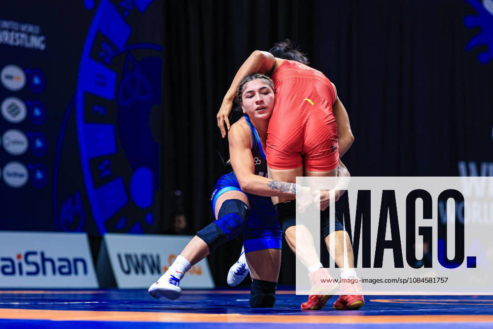 U23 World Championships, 53 kg, WW: Cristelle Noelle Rodriguez Dobler (USA) def. Xiaotong Zeng (CHN)