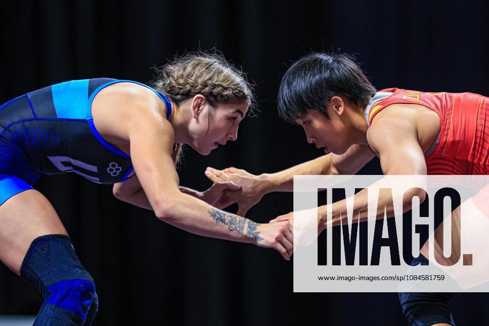 U23 World Championships, 53 kg, WW: Cristelle Noelle Rodriguez Dobler (USA) def. Xiaotong Zeng (CHN)