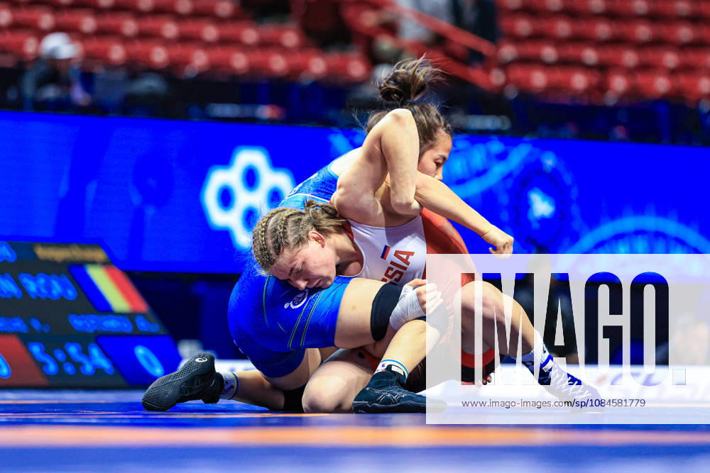 U23 World Championships, 55 kg, WW: Ulmeken Esenbaeva (UZB) vs. Kira Solobchuk (RUS)