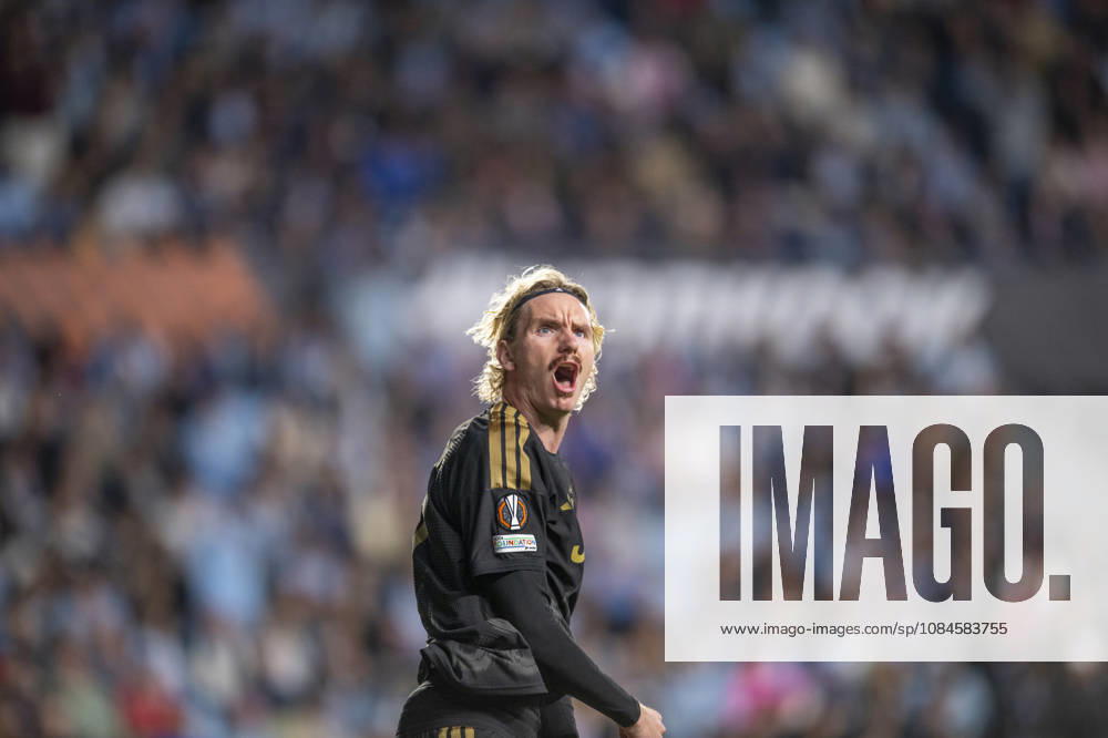 RC Celta vs. Juventus, UEFA Europa League Matchday 2: Juventus player Woltemade celebrates his goal during Matchday 2 of the UEFA Europa League between RC Celta and Juventus at Abanca Balaidos Stadium on October 15, 2026, in Vigo, Abanca Balaidos Stadium, Pontevedra, Spain