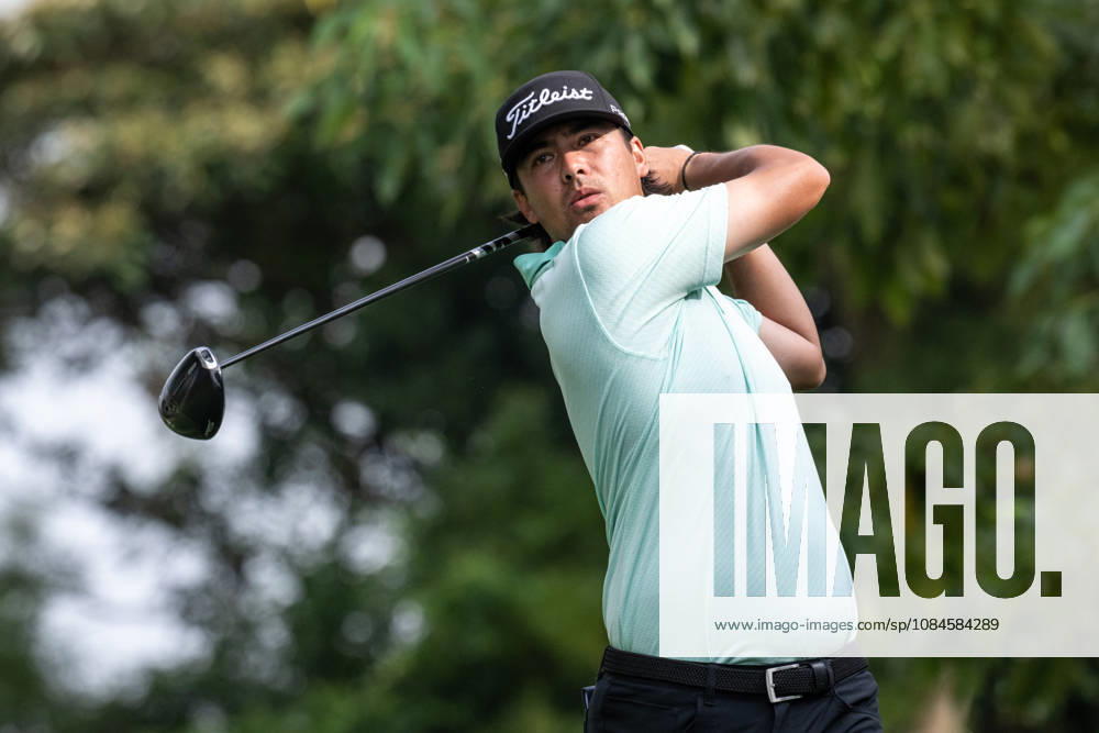 Jack THOMPSON from Australia. Round 2 in the Macao Open Golf at Macau Golf & Country Club. Macau Open Golf Round 2 - ZUMAr144 20261016_zap_r144_002