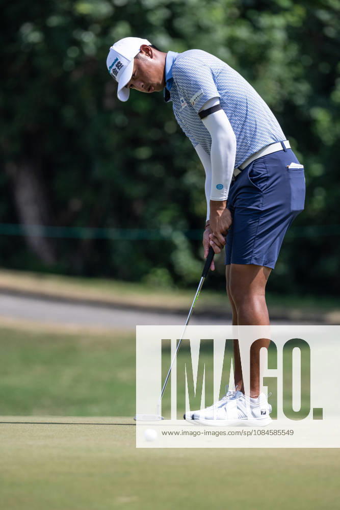 WANG Wei-hsuan finishes -10par to rank 2nd.Round 2 in the Macao Open Golf at Macau Golf & Country Club. Macau Open Golf Round 2 - ZUMAr144 20261016_zap_r144_083
