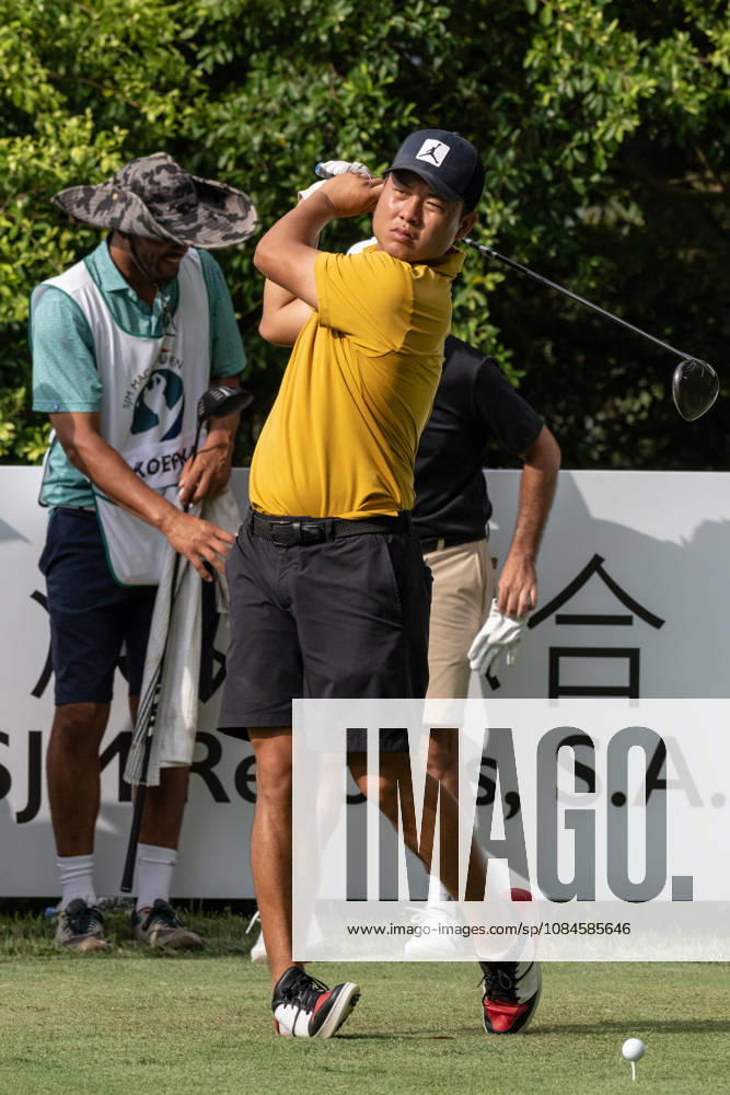 LIN, Yuxin from China.Round 2 in the Macao Open Golf at Macau Golf & Country Club. Macau Open Golf Round 2 - ZUMAr144 20261016_zap_r144_095
