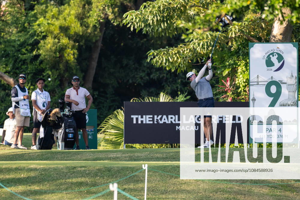 American, Austen TRUSLOW, finishes -10par putting him in tied 2nd place. Round 2 in the Macao Open Golf at Macau Golf & Country Club. Coloane China - ZUMAr144 20261016_zap_r144_102