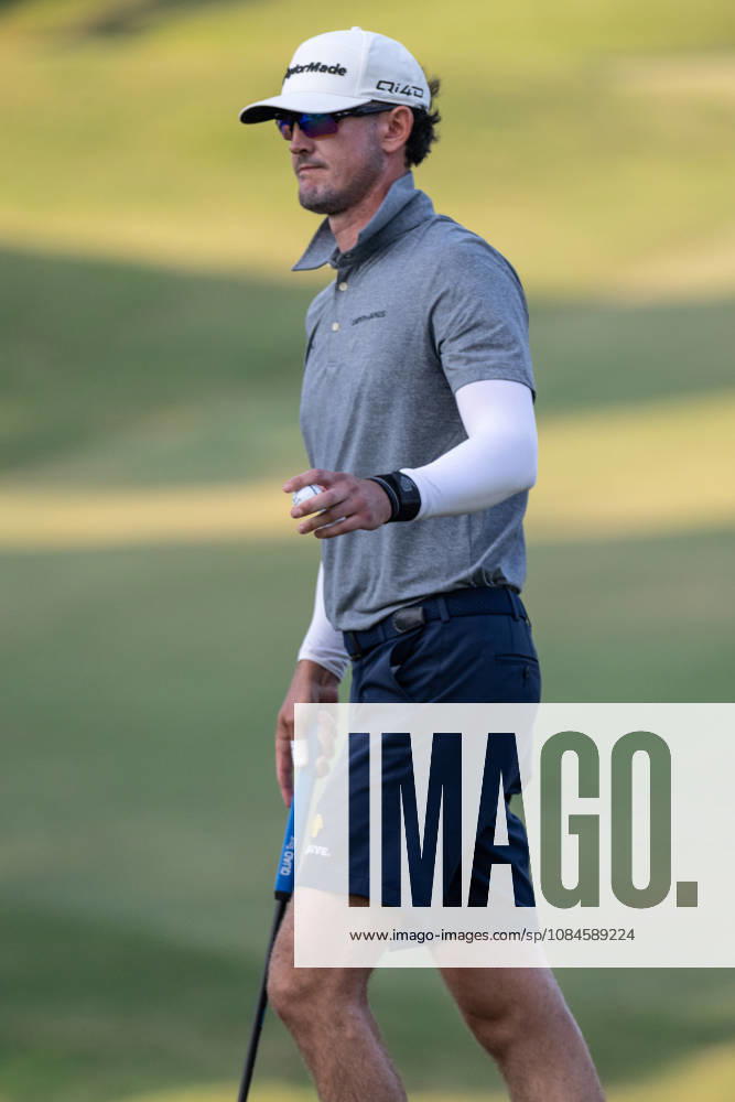 American, Austen TRUSLOW, finishes -10par putting him in tied 2nd place. Round 2 in the Macao Open Golf at Macau Golf & Country Club. Coloane China - ZUMAr144 20261016_zap_r144_110