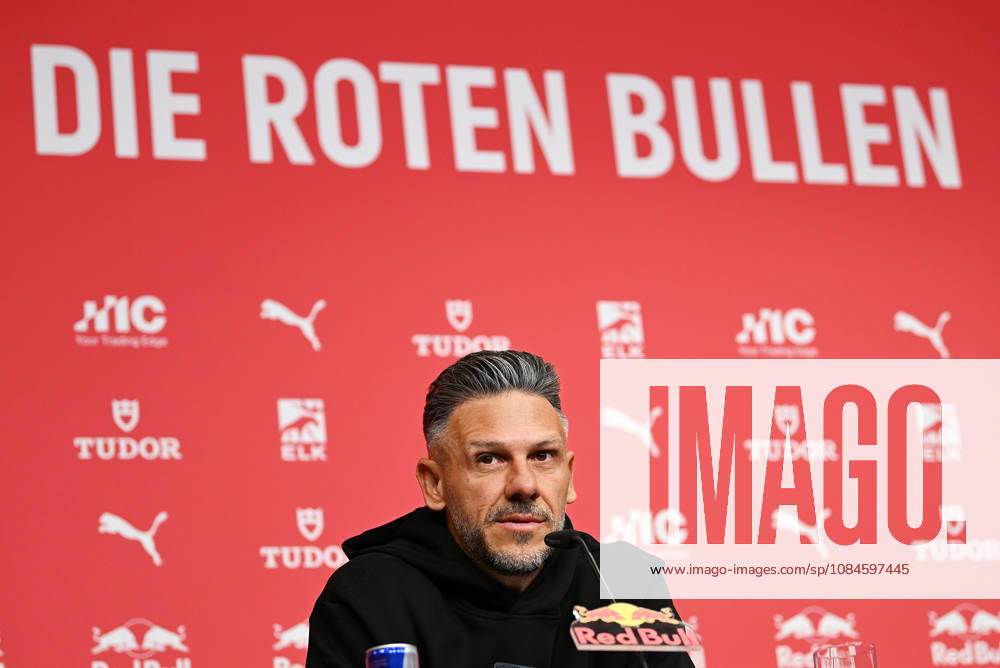 2026–2027 Bundesliga Season, Matchday 6, RB Leipzig Press Conference Ahead of Bayern Munich vs. RB Leipzig on October 16, 2026: Martin Demichelis, RB Leipzig Coach, at the RB Leipzig press conference ahead of the Bundesliga match against Bayern Munich on October 16, 2026, in Leipzig, Saxony, Germany, at the Red Bull training facility on Cottaweg