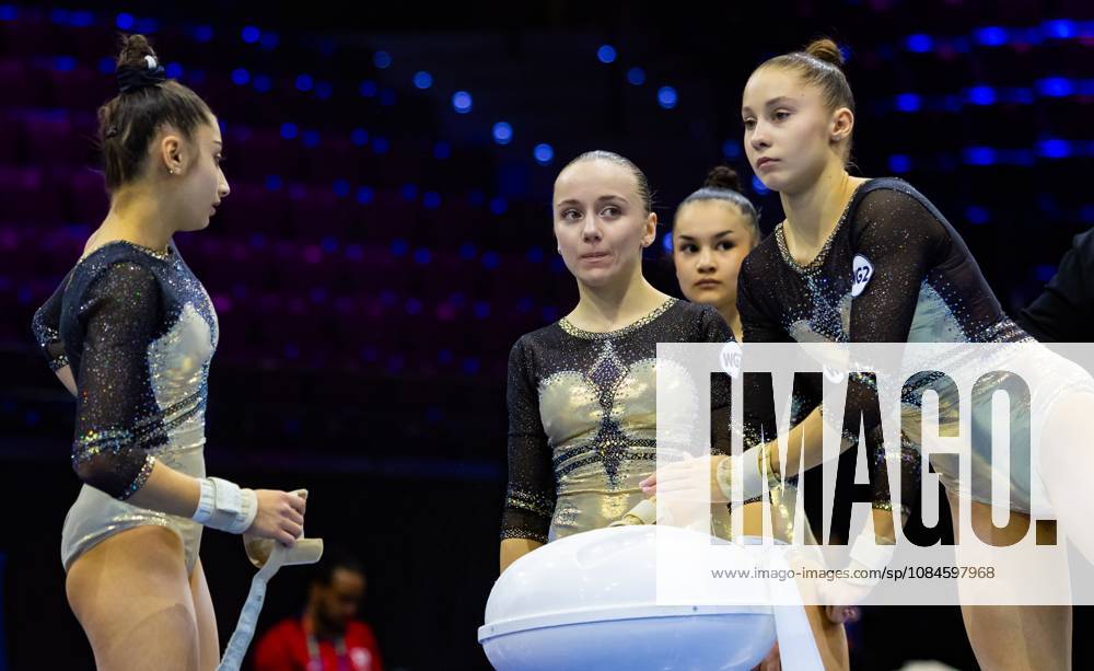 ROTTERDAM - The Russian gymnastics team in the run-up to the World Championships in Ahoy Rotterdam. Earlier this year, the International Gymnastics Federation lifted Russia s suspension for aggression against Ukraine, but the rules of the European Union and the Netherlands require that Russia cannot compete under its own flag. For this reason, the country is competing under the name World Gymnastics 2. IRIS VAN DEN BROEK ANP ANPxSportx IVx 572632963 originalFilename: 572632963