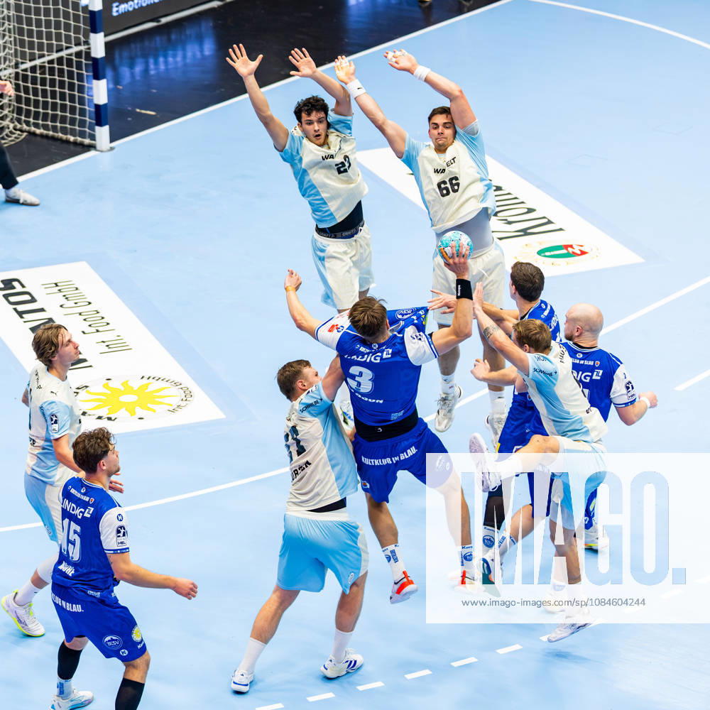 GER, Handball, Men, Season 26–27, Opel 1st Division, Matchday 9, ThSV Eisenach vs. VfL Gummersbach, Oskar Joelsson (ThSV Eisenach), 3 99817 Eisenach, Werner Assmann, Am Sportpark, Thuringia, Germany