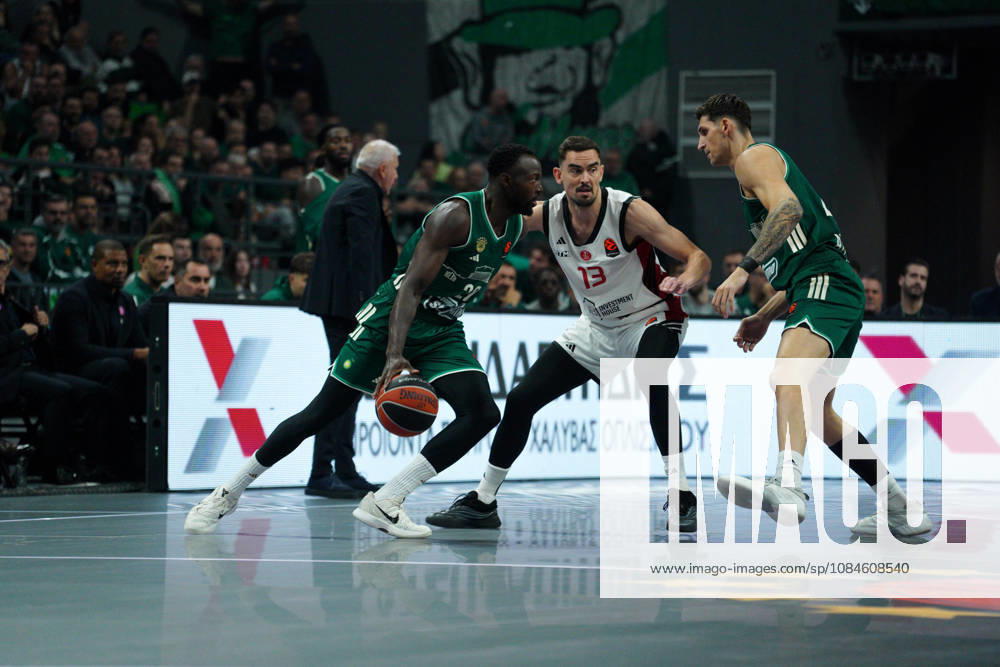 JERIAN GRANT in action during the EuroLeague basketball game between Panathinaikos AKTOR Athens and Hapoel Tel Aviv at Telekom Center Athens, Athens, Greece, October 16, 2026. Panathinaikos AKTOR Athens Vs Hapoel Tel Aviv - ZUMAa226 20261016_zip_a226_017