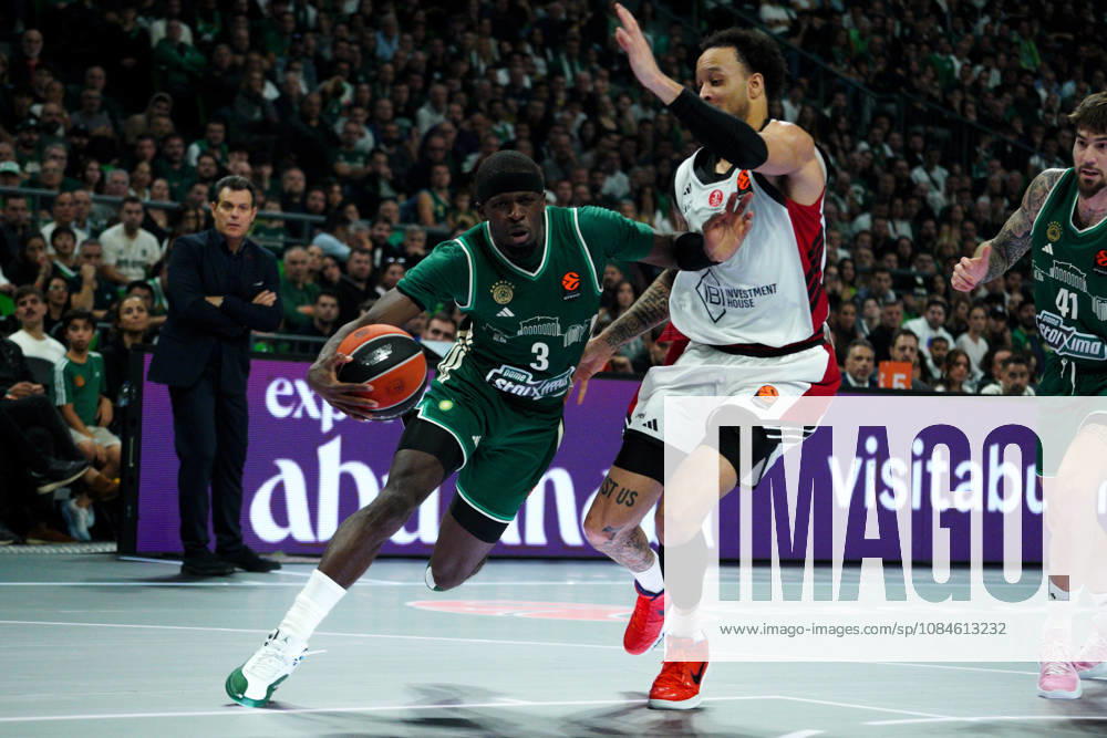 SYLVAIN FRANCISCO in action during the EuroLeague basketball game between Panathinaikos AKTOR Athens and Hapoel Tel Aviv at Telekom Center Athens, Athens, Greece, October 16, 2026. Athens Greece - ZUMAa226 20261016_zip_a226_025