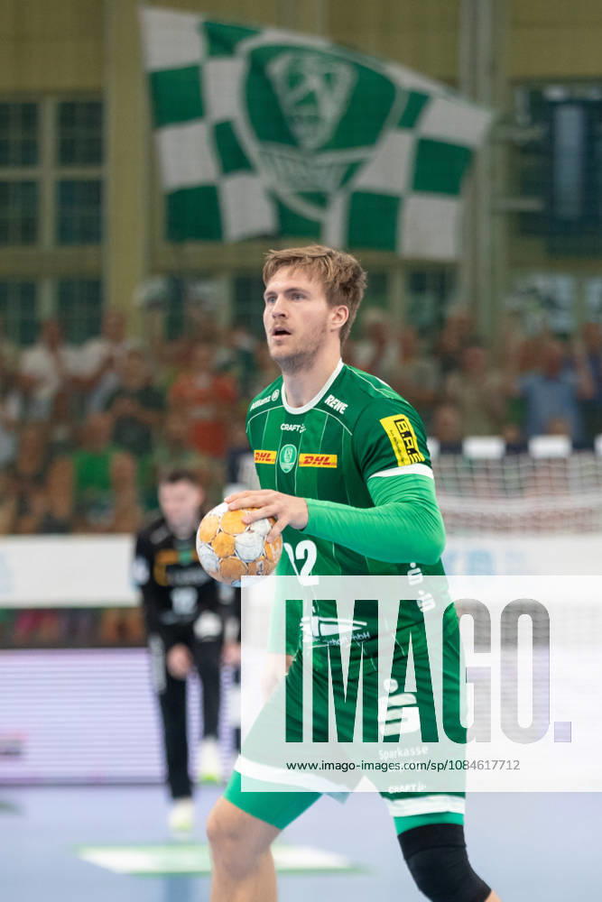 Handball, HBL2: SC DHfK Leipzig vs. ASV Hamm Westfalen, October 16, 2026; Franz Semper 32, SC DHfK Leipzig Handball, 2nd Bundesliga, 2026–2027 season, Matchday 8: SC DHfK Leipzig vs. ASV Hamm Westfalen on October 16, 2026, at the Quarterback Immobilien Arena Leipzig