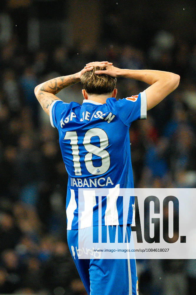 Asp Jensen seen during LaLiga EA Sports 2026-27 matchday 9 game between Deportivo de A Coruna and Levante UD played at ABanca Riazor Stadium in A Coruna (Marta Lopez Ball Raw Images) A Coruna Estadio ABanca Riazor Spain