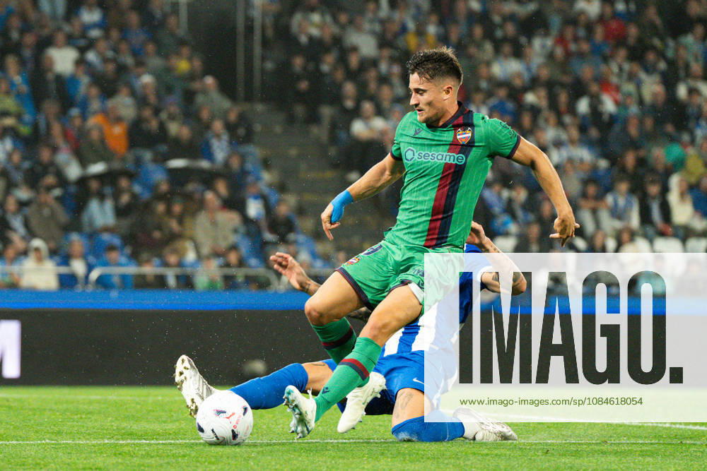 Ivan Romero seen during LaLiga EA Sports 2026-27 matchday 9 game between Deportivo de A Coruna and Levante UD played at ABanca Riazor Stadium in A Coruna (Marta Lopez Ball Raw Images) A Coruna Estadio ABanca Riazor Spain