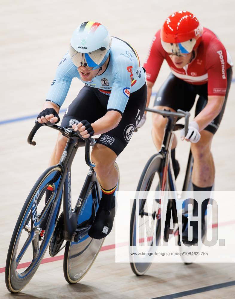 Belgian Fabio Van den Bossche pictured in action at the Men s omnium event at the UCI Track cycling, Rad, Radsport, Bahnrad, Bahn World Championships in Shanghai, China on Saturday 17 October 2026. The worlds are taking place from 14 to 18 October 2026. BENOITxDOPPAGNE x190052726x