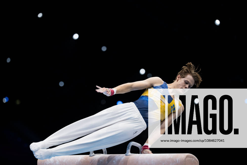 William Sundell of Sweden competes in the men’s qualifying round on the first day of the 2026 Artistic Gymnastics World Championships on October 17, 2026 in Rotterdam. Photo by Joel Marklund, BILDBYRÅN, code JM JM0859. bbeng artistic gymnastics gymnastics world championships bbeng artistic gymnastics gymnastics world championships Sweden