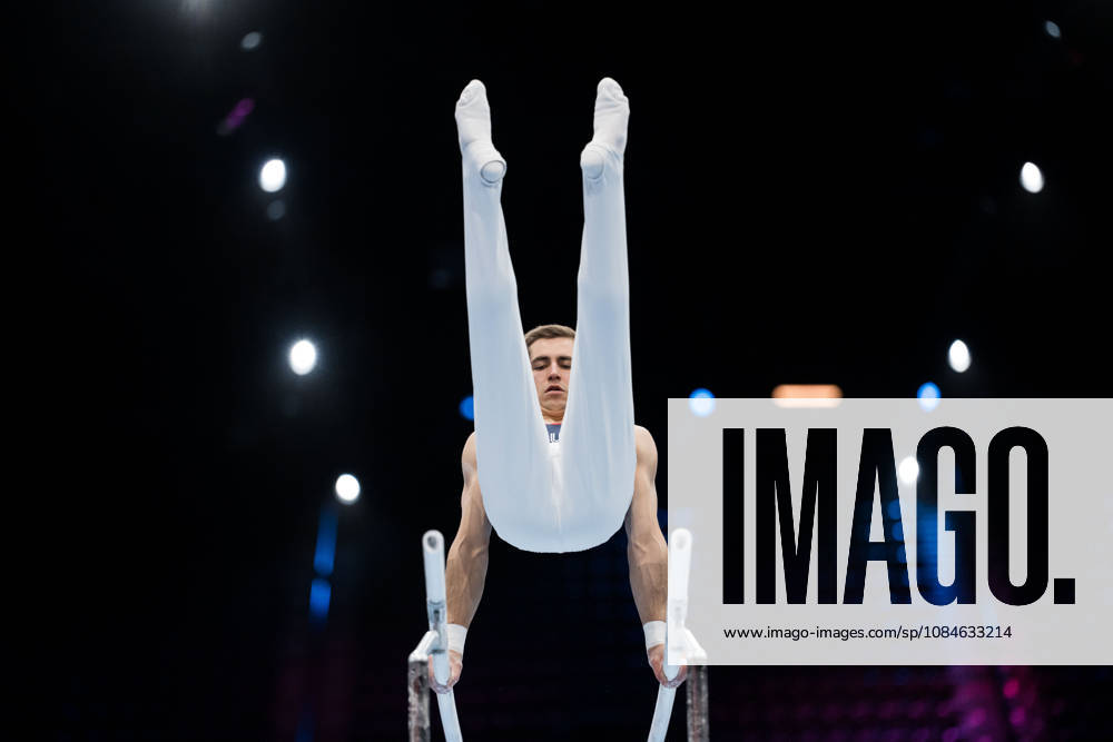 Harald Grimsrud Wibye of Norway competes in the men’s qualifying round on the first day of the 2026 Artistic Gymnastics World Championships on October 17, 2026 in Rotterdam. Photo by Joel Marklund, BILDBYRÅN, code JM JM0859. bbeng artistic gymnastics gymnastics world championships bbeng artistic gymnastics gymnastics world championships Norway