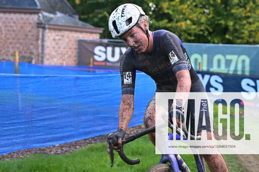 Dutch Annemarie Worst pictured in action at the women s elite race of the Berencross Meulebeke cyclocross cycling event, race 2 8 in the HG Cross competition, on Saturday 17 October 2026. DAVIDxPINTENS x190079587x