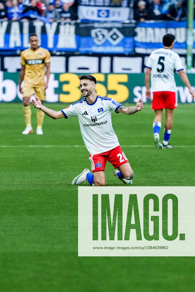 Germany Soccer Bundesliga 2026–27, Matchday 6: Hamburger SV (HSV) vs. VfB Stuttgart at Volkspark Stadium, Hamburg; Fabio Vieira, Hamburger SV, 20