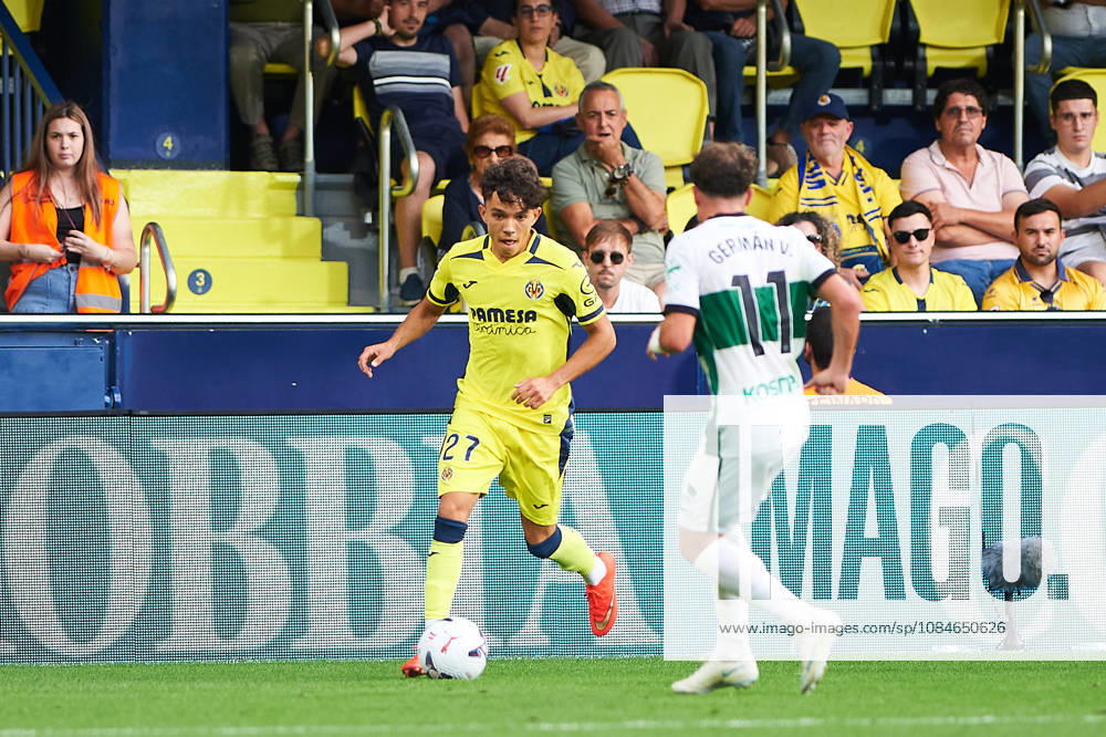 Nizar Villarreal CF during the LaLiga EA Sports match between Villarreal CF and Elche CF at Estadio de la Cerámica on October 17, 2026, in Villarreal, Spain