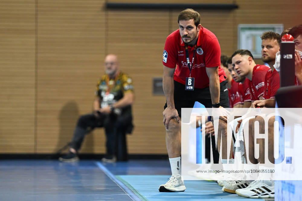 Michael Haass, Head Coach of Eulen Ludwigshafen HC Elbflorenz 2006 vs. Eulen Ludwigshafen, Men s Handball Bundesliga 2, 2026–2027 season, October 17, 2026: HC Elbflorenz 2006 vs. Eulen Ludwigshafen, Men’s Handball Bundesliga 2, 2026–2027 season, October 17, 2026, Dresden