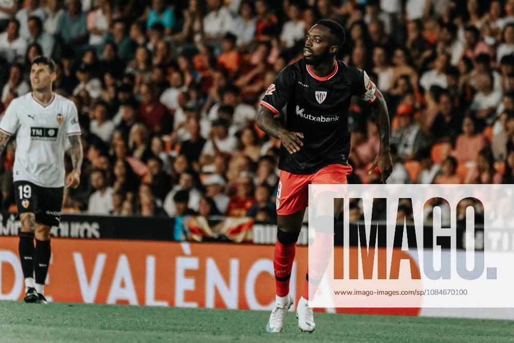 ESP LaLiga EA Sports Valencia CF vs. Athletic Club: Inaki Williams of Athletic during the LaLiga EA Sports match between Valencia CF and Athletic Club played at Mestalla Stadium in Valencia on October 17, 2026, in Spain. Spanish Soccer