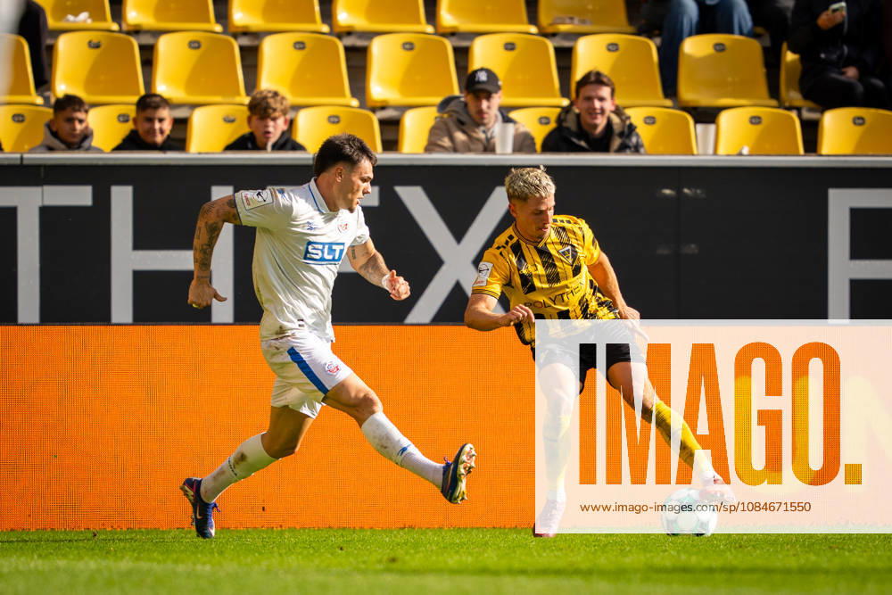 Lukas Scepanik, Alemannia Aachen, 07 TSV Alemannia Aachen vs. FC Hansa Rostock, Soccer, 3rd Division, Matchday 10, 2026–2027 Season, October 17, 2026 DFB regulations prohibit any use of photographs as image sequences and or quasi-video TSV Alemannia Aachen vs. FC Hansa Rostock, soccer, 3rd Division, Matchday 10, 2026–2027 Season, October 17, 2026, Aachen