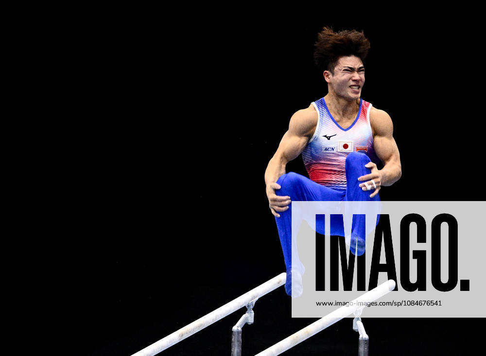 Netherlands Artistic Gymnastics World Championships Qualifiers 9266983 17.10.2026 Japan s Shinnosuke Oka competes on the parallel bars during the men s qualification at the 2026 World Artistic Gymnastics Championships in Rotterdam, the Netherlands. Alexey Filippov Sputnik Rotterdam Netherlands