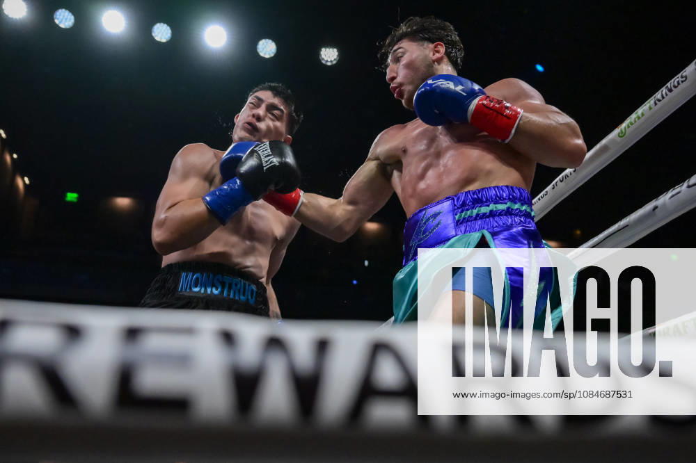JAMIE OSUNA defeats CRISTIAN CANGELOSI via majority Decision at the Chelsea of The Cosmopolitan in Las Vegas. Las Vegas USA - ZUMAo117 20261017_zsp_o117_010