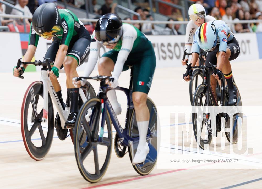 Belgian Shari Bossuyt pictured during the Womens Points Race event at the UCI Track cycling, Rad, Radsport, Bahnrad, Bahn World Championships in Shanghai, China on Sunday 18 October 2026. The worlds are taking place from 14 to 18 October 2026. BENOITxDOPPAGNE x190173757x