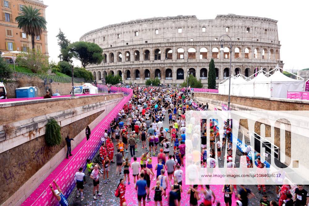 A moment of during the 3th edition of the Wizz Air Rome Half Marathon by Brooks 2026 Rome s, Italy - Sunday, October 18, 2026. ( Photo by Alfredo Falcone LaPresse )