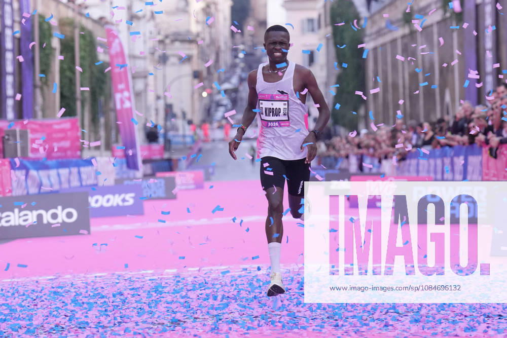 Kiprop Elisha during the 3th edition of the Wizz Air Rome Half Marathon by Brooks 2026 Rome s, Italy - Sunday, October 18, 2026. ( Photo by Alfredo Falcone LaPresse )