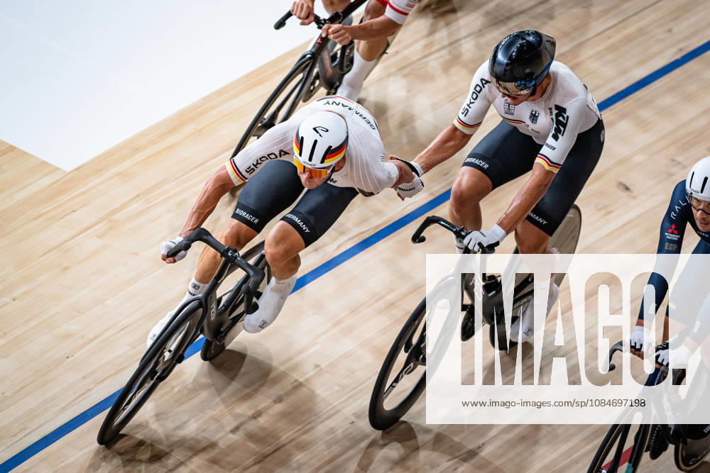 KLUGE Roger, AUGENSTEIN Moritz 2026 UCI Track Cycling World Championships KLUGE Roger AUGENSTEIN Moritz GER Germany Landscape orientation Landscape Event 2026 UCI Track Cycling World Championships Category Cycling Track Cycling World Championships Elite Men Location Asia China Shanghai Chongming Shanghai Velodrome Discipline Madison Distance 50 km Date October 18, 2026, Sunday Day 5