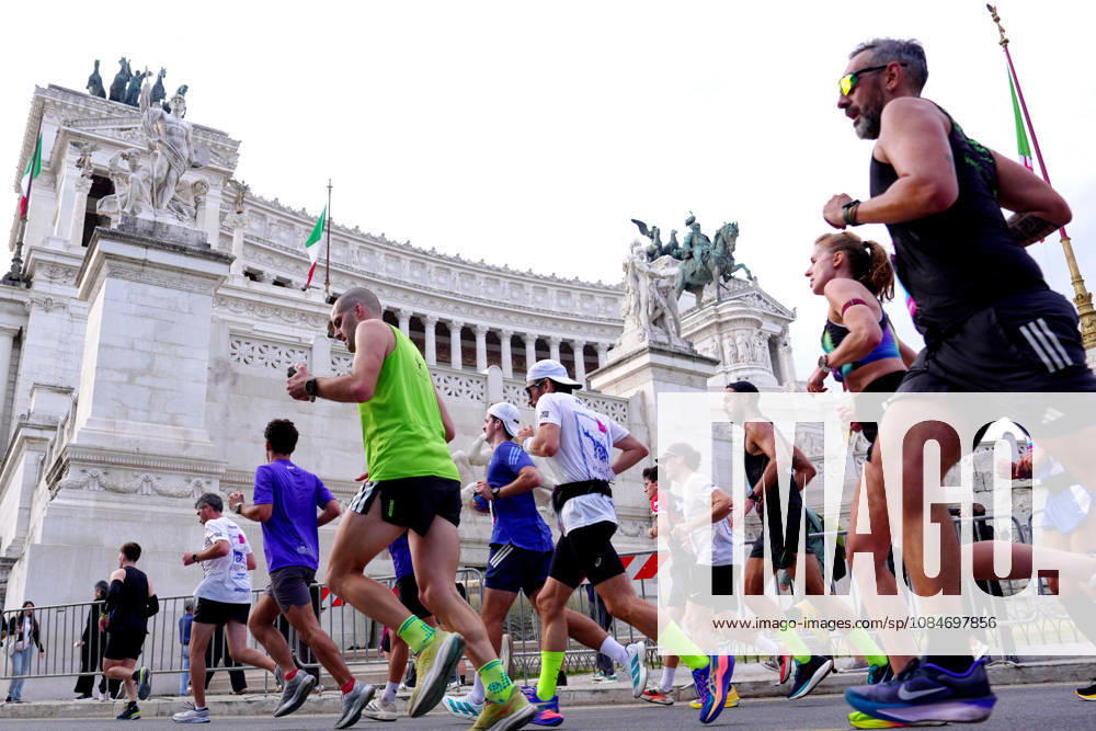 A moment during the Wizz Air Half Marathon 2026- Rome , October 18 , 2026 .